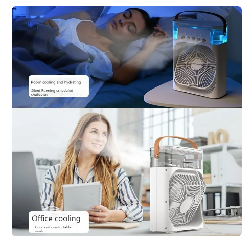 Ventilador aire acondicionado portatil